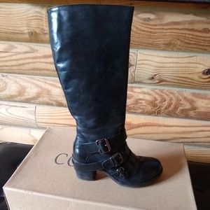 COCOUNTS E-OUTLAWED LEATHER BOOTS NEW WITH BOX